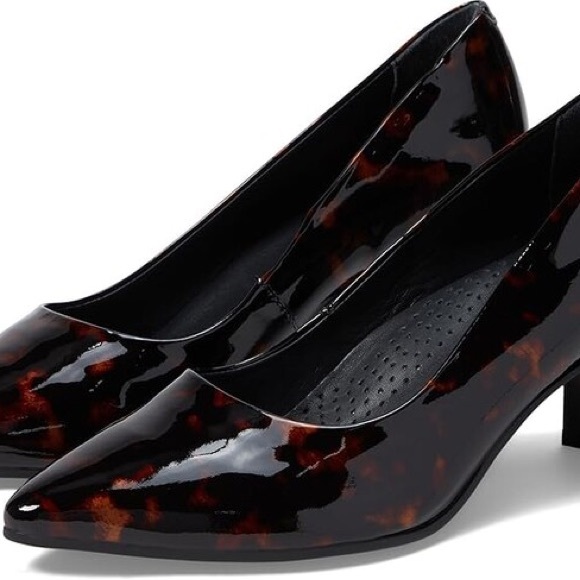 Marc Joseph New York Garrett Pump Tortoise Size 7 - Picture 1 of 5